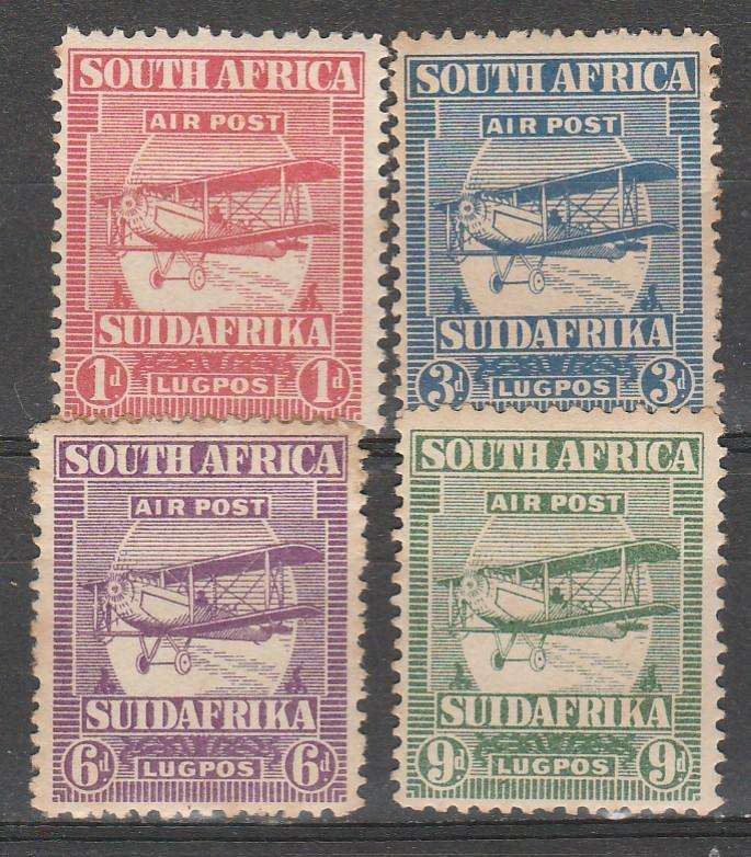 A LOVELY SOUTH AFRICA 1929 AIRMAIL SET MINT** C/VR2400.00 LOOK SCAN X 2