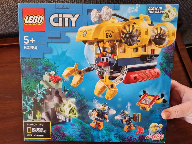 LEGO City Ocean Exploration Submarine 2020 (60264-1)
