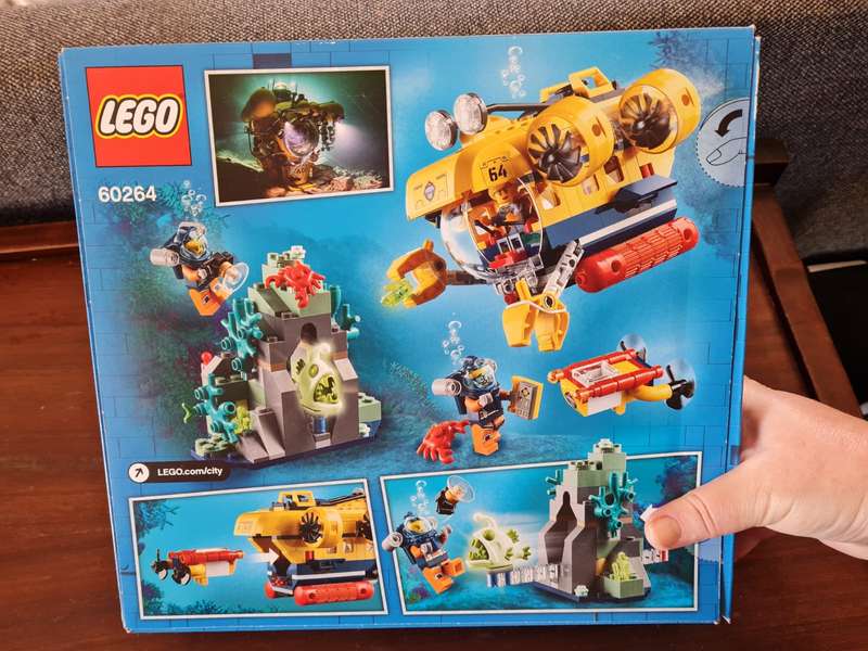 LEGO City Ocean Exploration Submarine 2020 (60264-1)