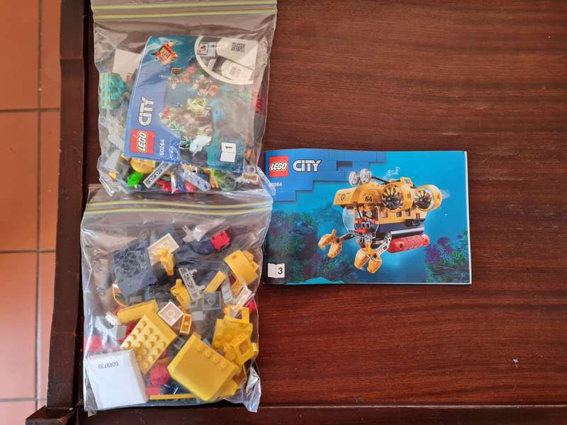 LEGO City Ocean Exploration Submarine 2020 (60264-1)
