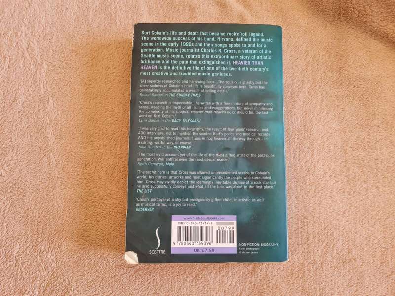 Heavier Than Heaven: A Biography of Kurt Cobain | Charles R. Cross