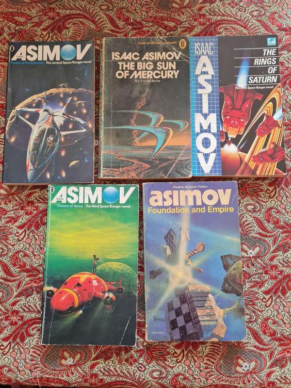Isaac Asimov Paperback Lot