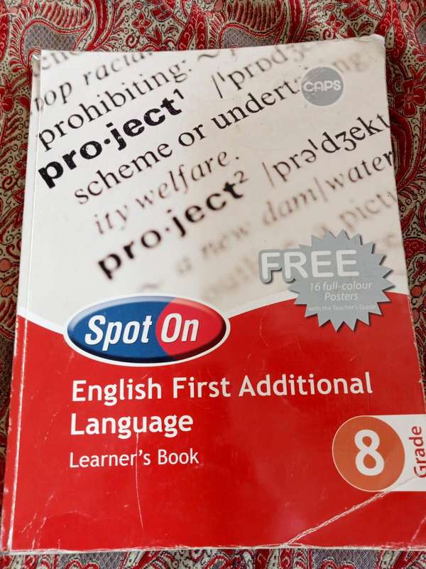Spot On English First Additional Language Learner's Book Grade 8