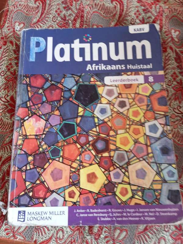 Platinum Afrikaans Huistaal GR 8 Leerderboek