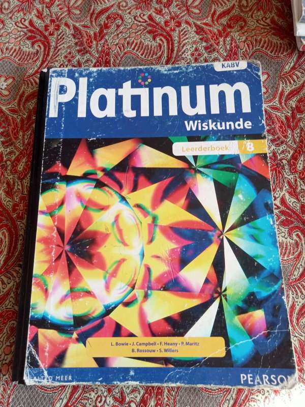 Platinum Wiskunde GR 8 Leerderboek