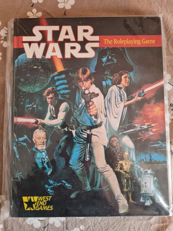 Star Wars - The Role Playing Game - West End Games RPG Hardcover Book