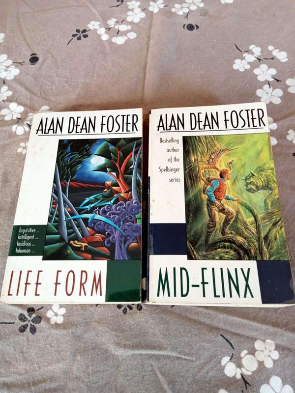 Alan Dean Foster Book Lot (2 Paperbacks)