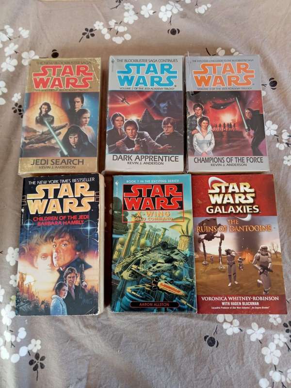 Star Wars Paperback Lot (6 books)