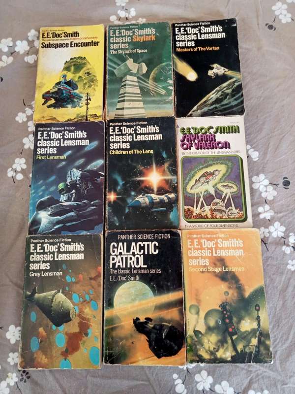 E. E. Smith Paperback Lot (9 books)