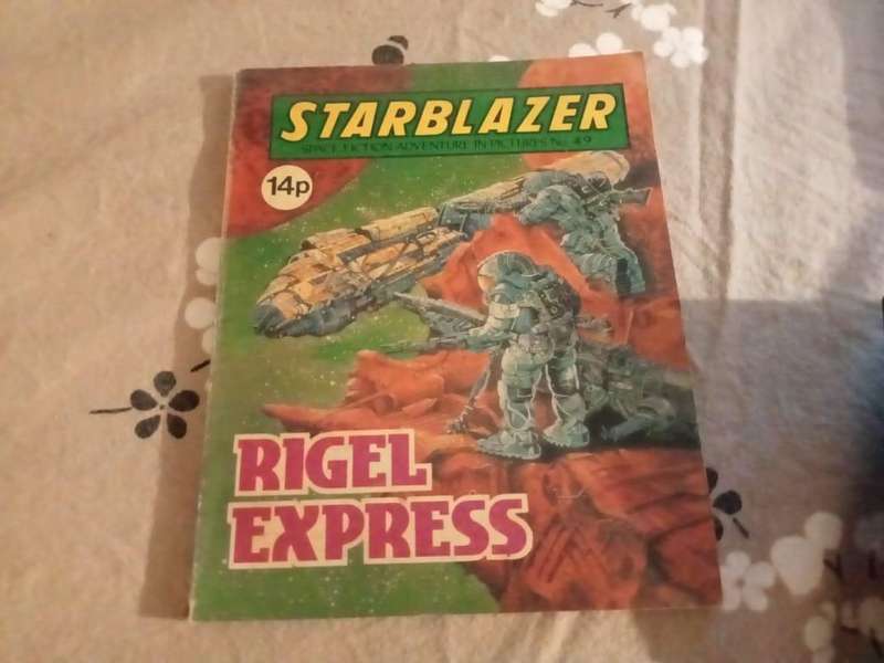 Starblazer Space Fiction in Pictures No. 49: Rigel Express