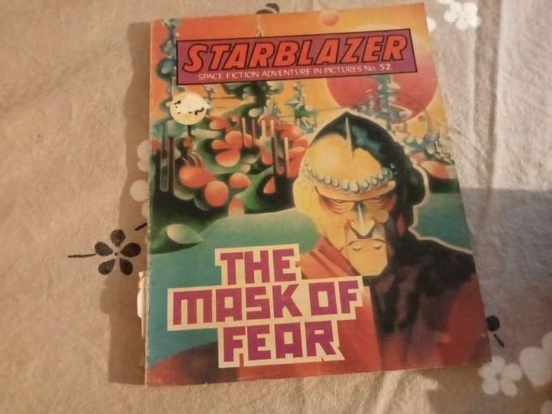 Starblazer Space Fiction in Pictures No. 52: The Mask of Fear
