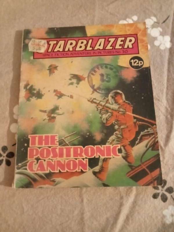 Starblazer Space Fiction in Pictures No. 30: The Positronis Cannon