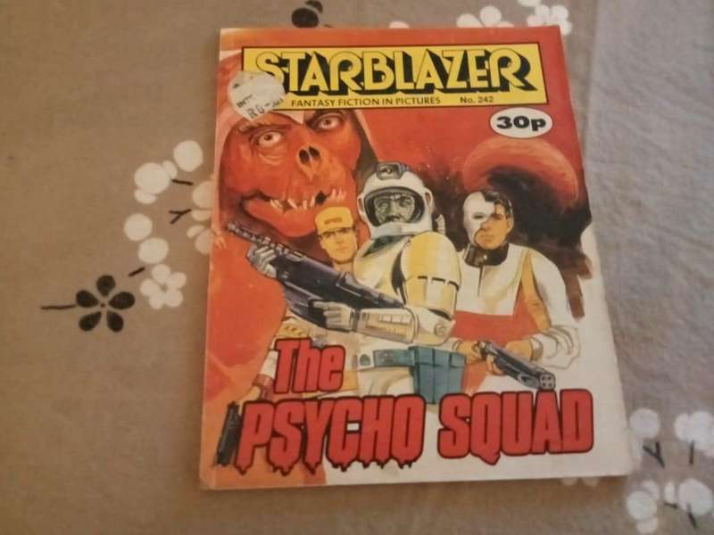 Starblazer Space Fiction in Pictures No. 242: The Psycho Squad