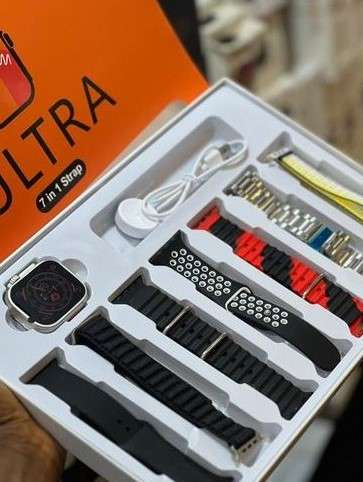 ULTRA 7 IN 1 STRAP SMARTWATCH WITH BIG 2.01 INFINITE DISPLAY