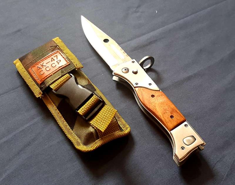 LARGE 22CM SWITCHBLADE TACTICAL KNIFE