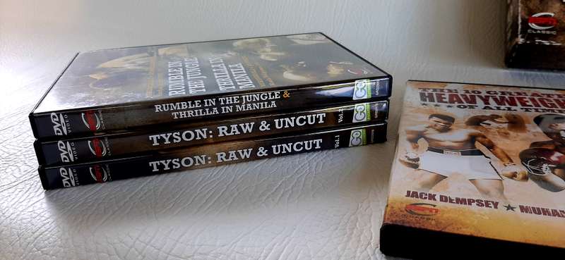6 DVD BOX SET ON BOXING - 10 GREATEST HEAVY WEIGHTS OF ALL TIME