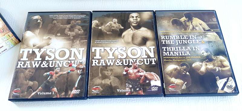 6 DVD BOX SET ON BOXING - 10 GREATEST HEAVY WEIGHTS OF ALL TIME