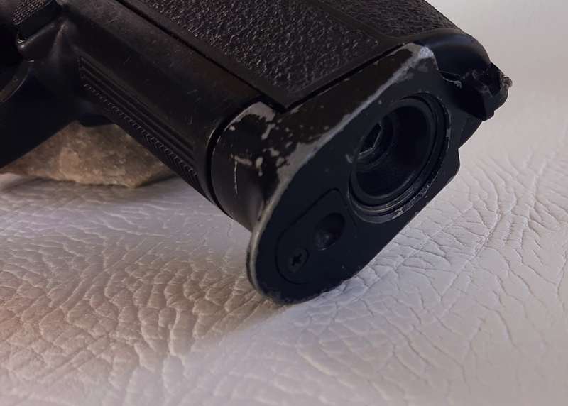 GAS FIRED 4.5MM CAL AIR PISTOL - NOT TESTED
