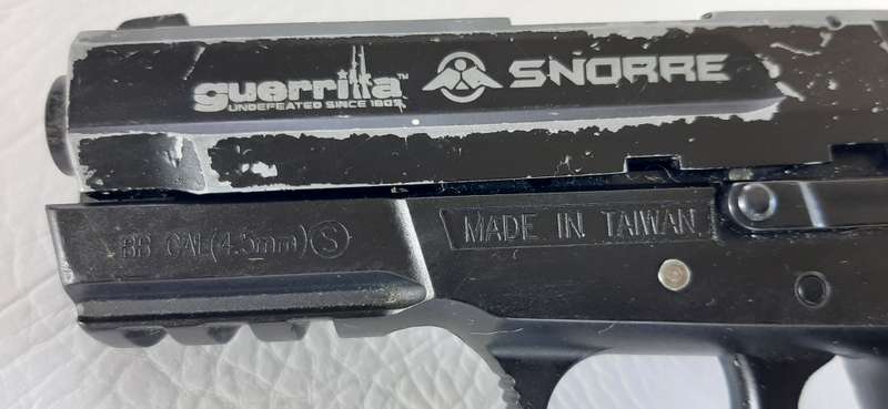 GAS FIRED 4.5MM CAL AIR PISTOL - NOT TESTED
