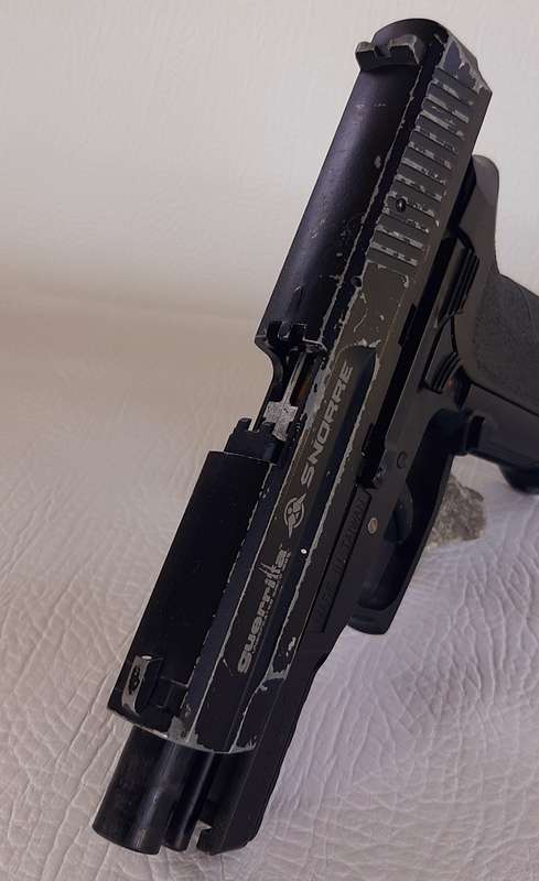 GAS FIRED 4.5MM CAL AIR PISTOL - NOT TESTED