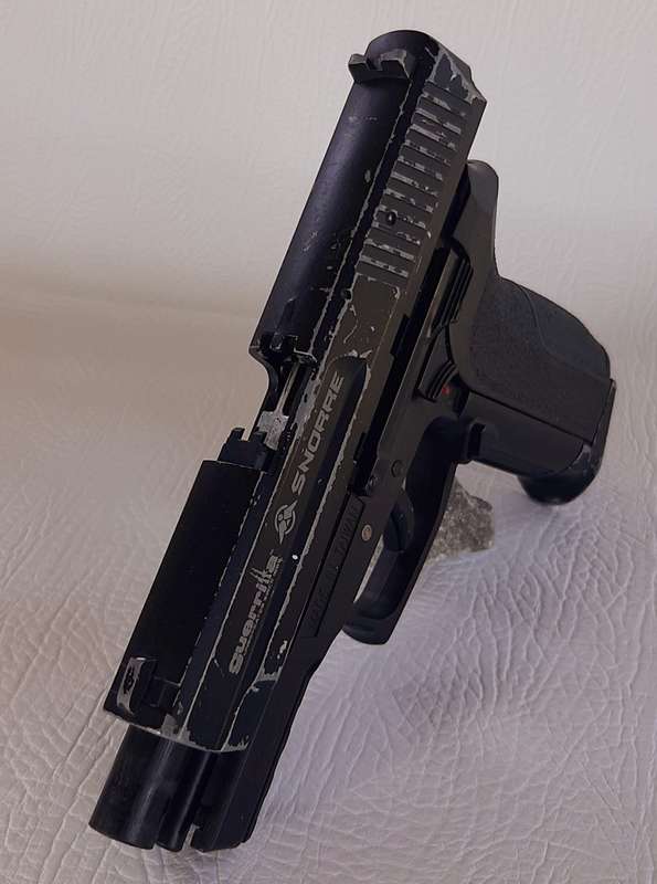 GAS FIRED 4.5MM CAL AIR PISTOL - NOT TESTED