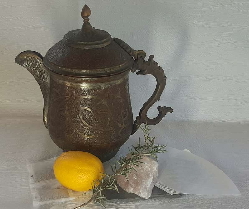 RARE TURKISH BRASS CEZVE
