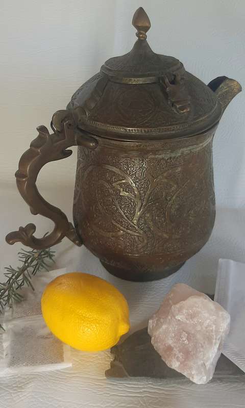 RARE TURKISH BRASS CEZVE