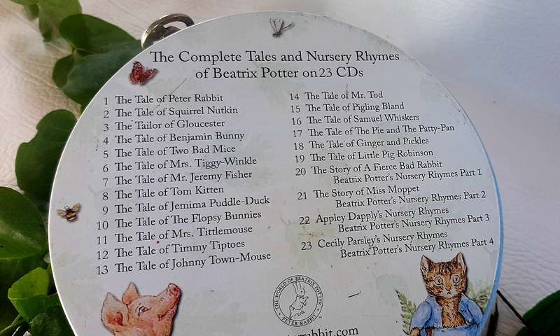 Rare Beatrix Potter audiobook collection - complete 23-CD set