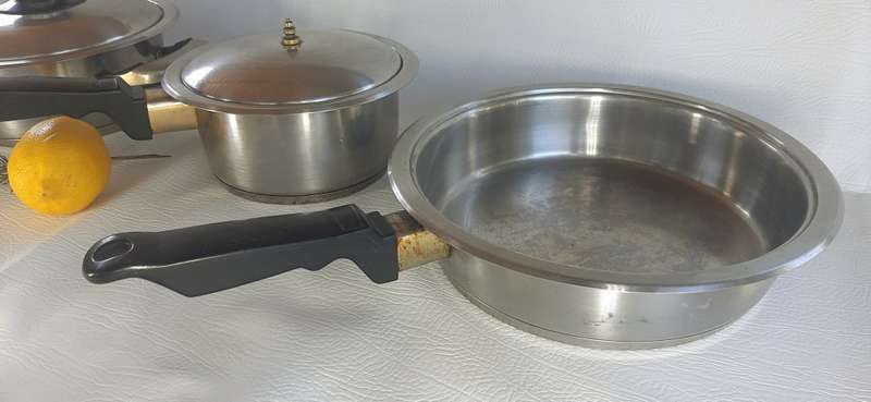 Premium AMC Classic 3-Piece Stainless Steel Cookware Set