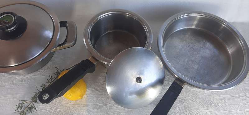 Premium AMC Classic 3-Piece Stainless Steel Cookware Set