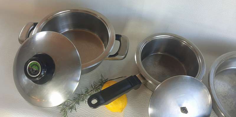 Premium AMC Classic 3-Piece Stainless Steel Cookware Set