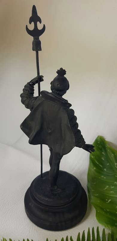EXQUISITE SPANISH PEWTER STATUES - A TRIBUTE TO THE 16TH & 17TH CENTURY GRANDEUR!