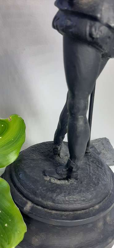 EXQUISITE SPANISH PEWTER STATUES - A TRIBUTE TO THE 16TH & 17TH CENTURY GRANDEUR!