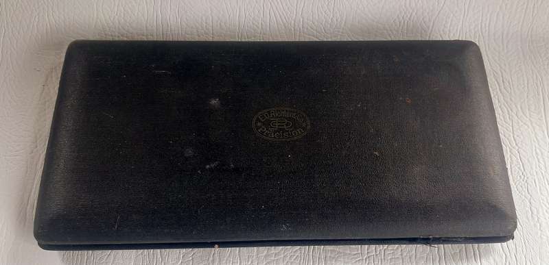 VINTAGE E.O. RICHTER & Co PRECISION DRAFTING SET - COLLECTIBLE ENGINEERING TOOLS