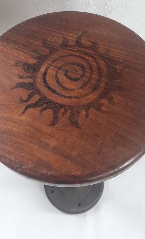STEAMPUNK BAR STOOL - ONE OF A KIND HANDCRAFTED MASTERPIECE