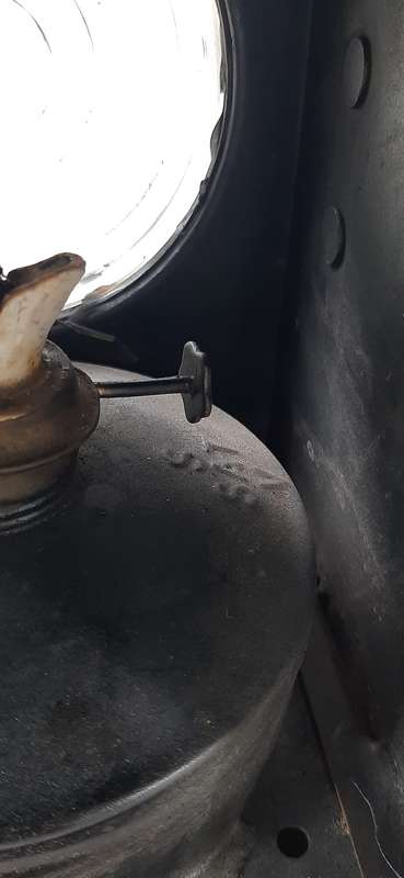 RARE & LARGE SOUTH AFRICAN RAILWAYS OIL SIGNAL LAMP - EARLY TO MID-20TH CENTURY