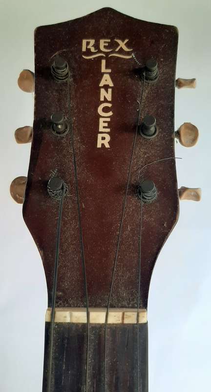 RARE VINTAGE REX LANCER ARCHTOP GUITAR - A PIECE OF MUSICAL HISTORY!