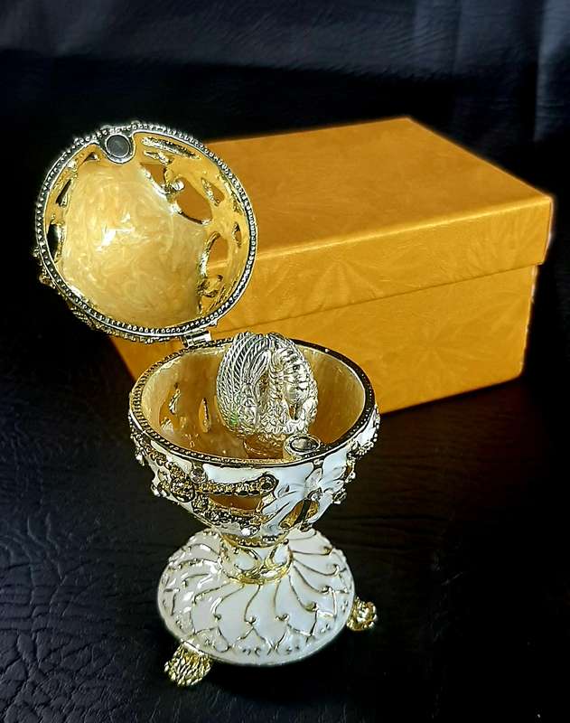 Swan Egg Sculpture