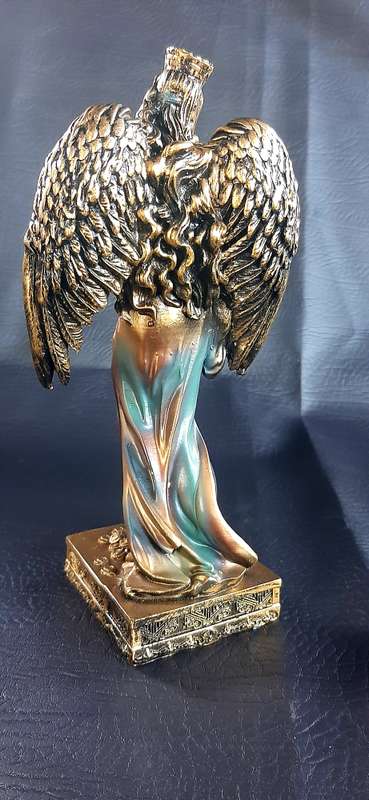 RARE & ELEGANT FORTUNA STATUE - ROMAN GODDESS OF LUCK & PROSPERITY