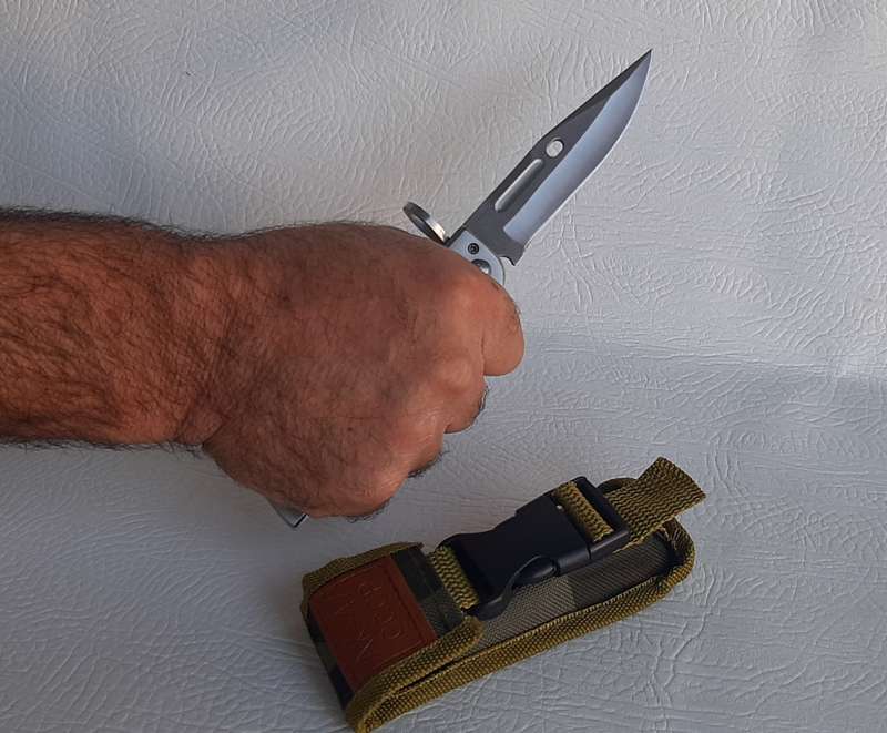 LARGE 22CM SWITCHBLADE TACTICAL KNIFE