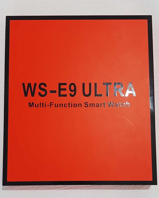 WS-E9 ULTRA SMART WATCH - BRAND NEW!  NEVER WORN!
