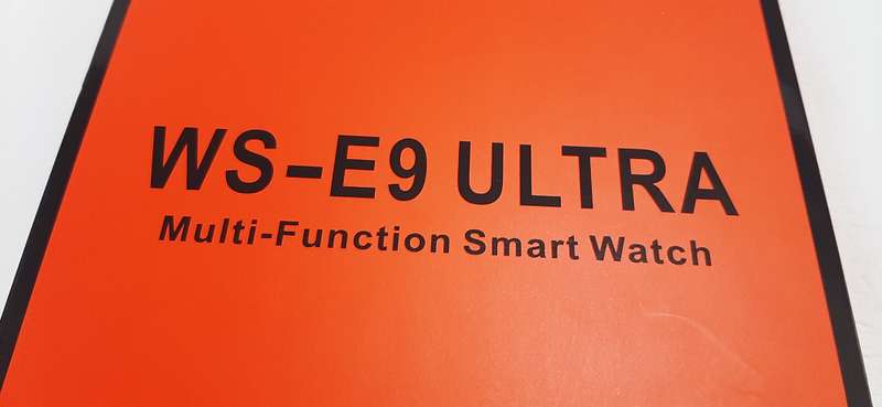 WS-E9 ULTRA SMART WATCH - BRAND NEW!  NEVER WORN!