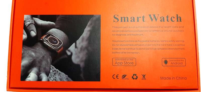 WS-E9 ULTRA SMART WATCH - BRAND NEW!  NEVER WORN!