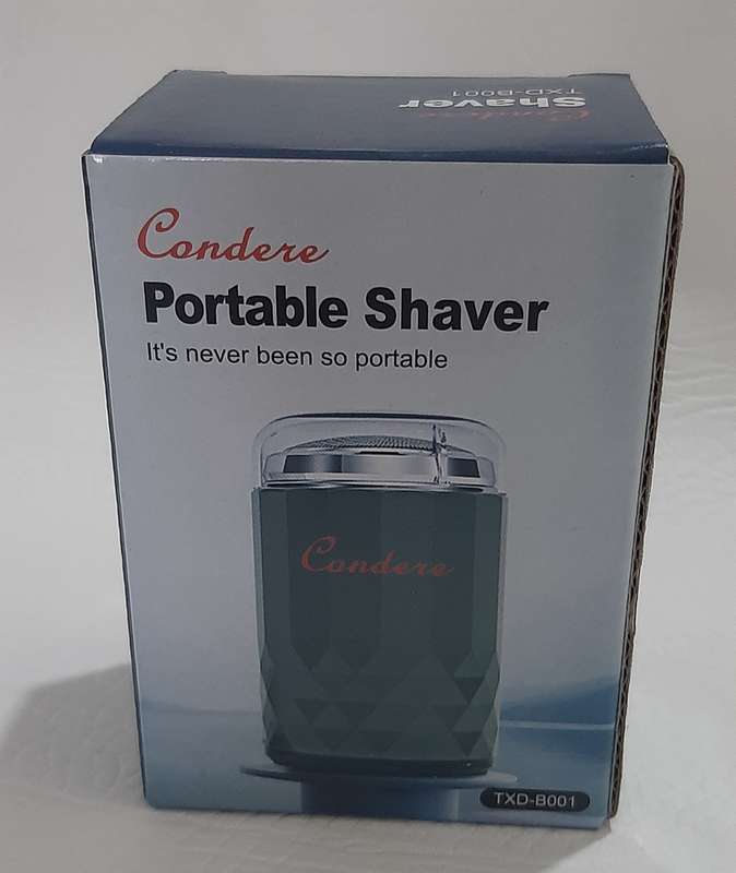 CONDERE PORTABLE SHAVER TXD-B001  -  NEW & BOXED!