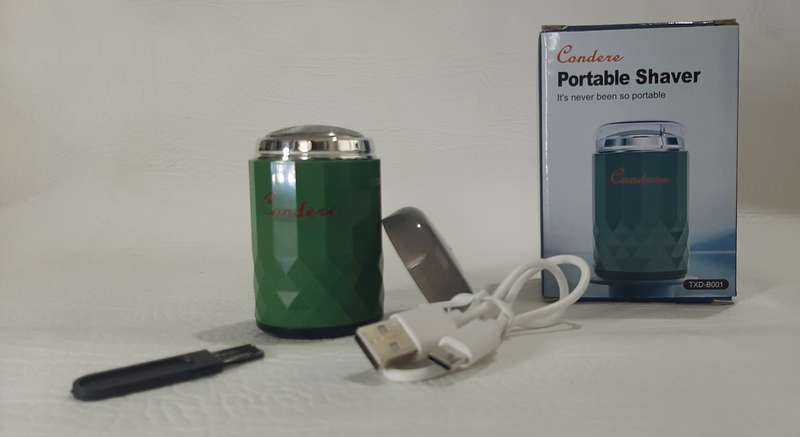 CONDERE PORTABLE SHAVER TXD-B001  -  NEW & BOXED!
