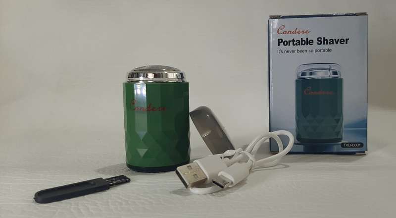 CONDERE PORTABLE SHAVER TXD-B001  -  NEW & BOXED!