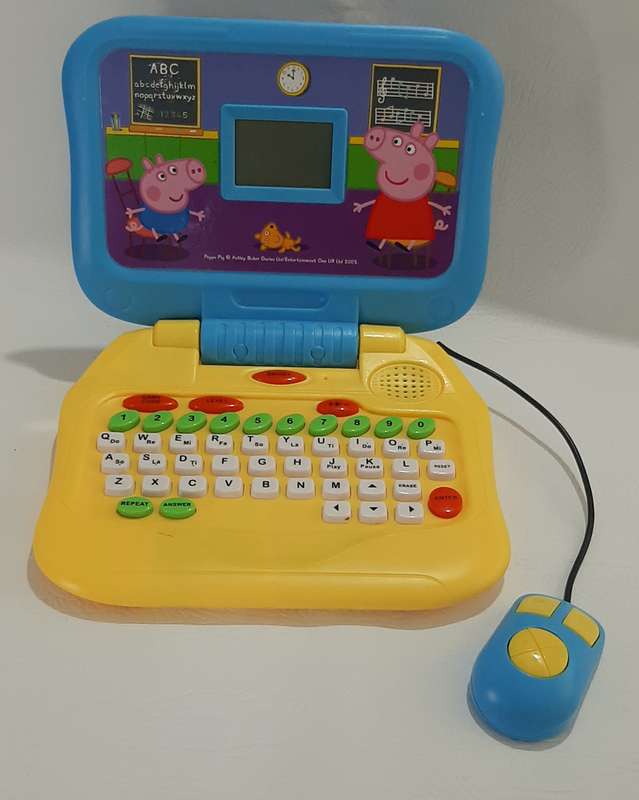 PEPPA PIG EDUCATIONAL LAPTOP - PERFECT FOR CURIOUS LITTLE LEARNERS!