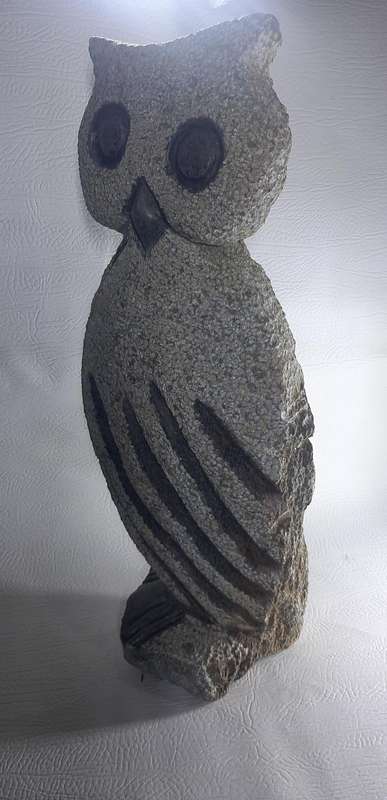 MAJESTIC & LARGE SOAPSTONE CARVING - EXCEPTIONAL HANDMADE ART