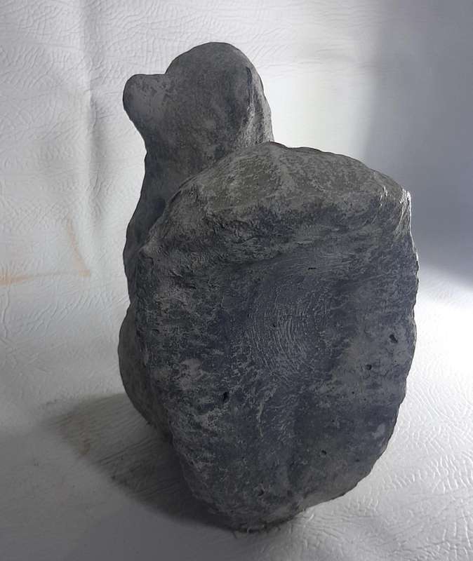 SOLID STONE SQUIRREL STATUE - CHARMING GARDEN OR HOME DECOR