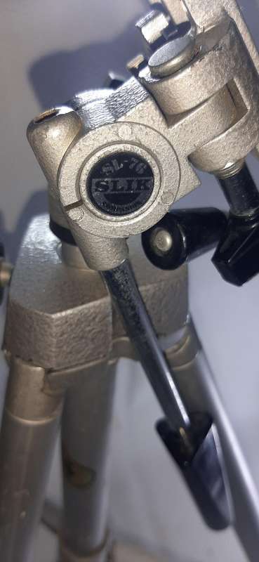 VINTAGE SLIK SL-76 COMPANION ALUMINIUM CAMERA TRIPOD - CLASSIC & FUNTIONAL